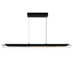 CWI LIGHTING VALIRA LED 48" BLACK CHANDELIER 1586P48-101 kleinburg