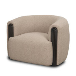MERCANA KORNELIA MUSHROOM BARREL ACCENT CHAIR 71200 mississauga