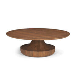 MERCANA ARNO SCULPTURAL ROUND COFFEE TABLE 71209-AB brockville