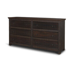 MERCANA RHETT RECLAIMED WOOD 6 DRAWER CABINET 71211 belleville
