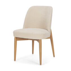 MERCANA ABBIE DINING SIDE CHAIR OATMEAL SET OF TWO 71247 montreal
