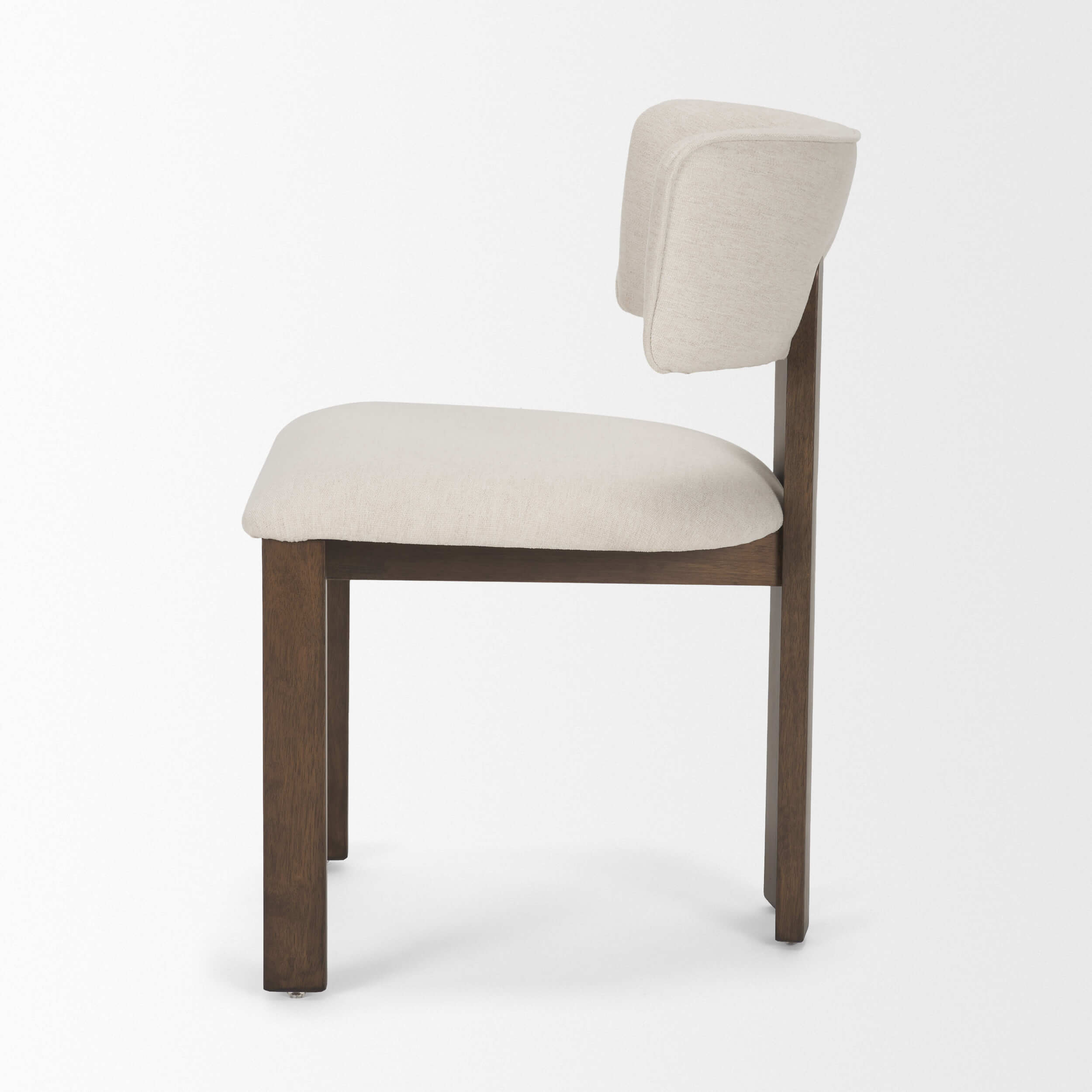 MERCANA SOHO OPEN BACK DINING CHAIR CREAM SET OF TWO 71249 port perry