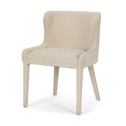 MERCANA NOLAN CREAM CHENILLE DINING CHAIR SET OF TWO 71251 stoney creek