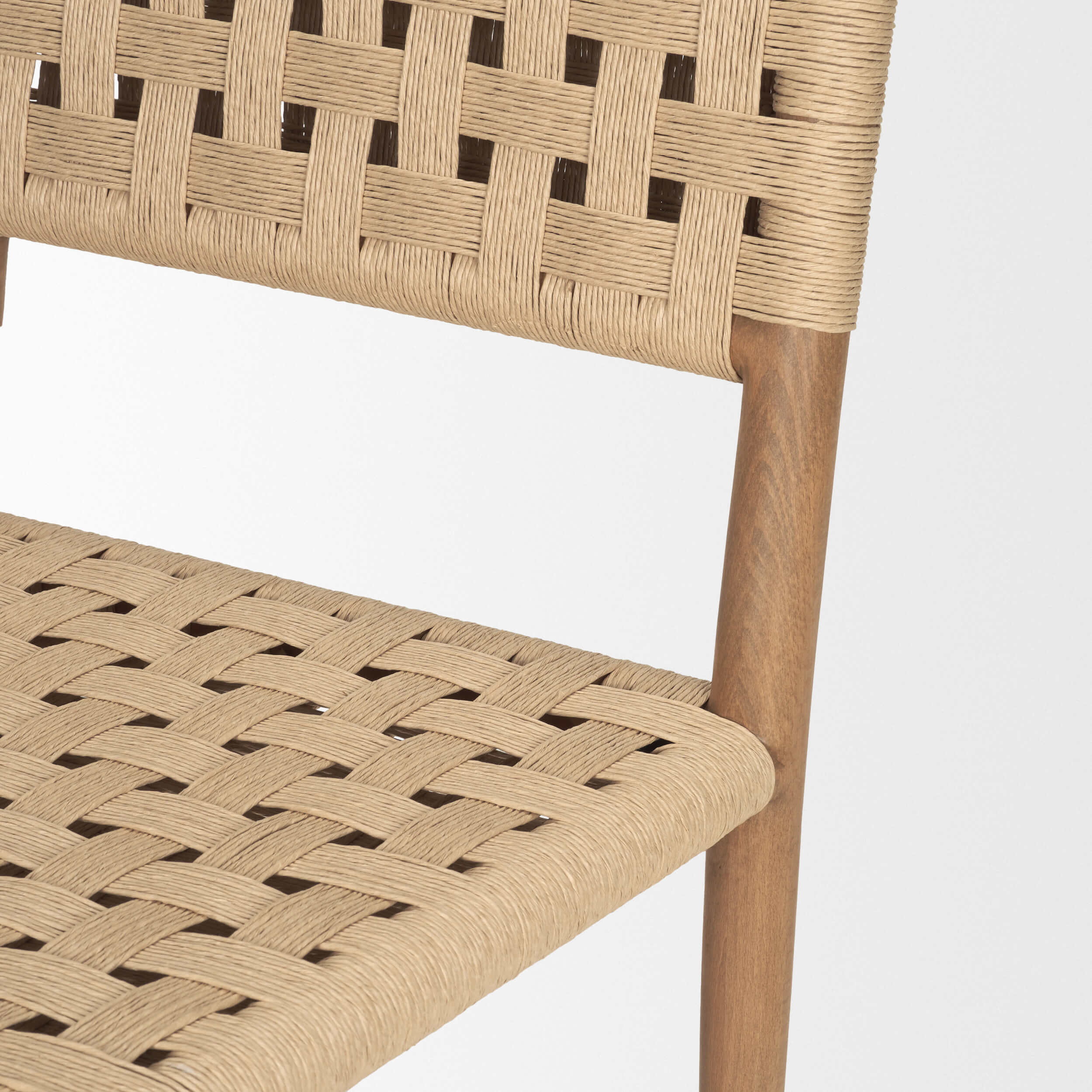 MERCANA BRINLEY WOVEN ROPE DINING CHAIR SET OF TWO 71180 perth