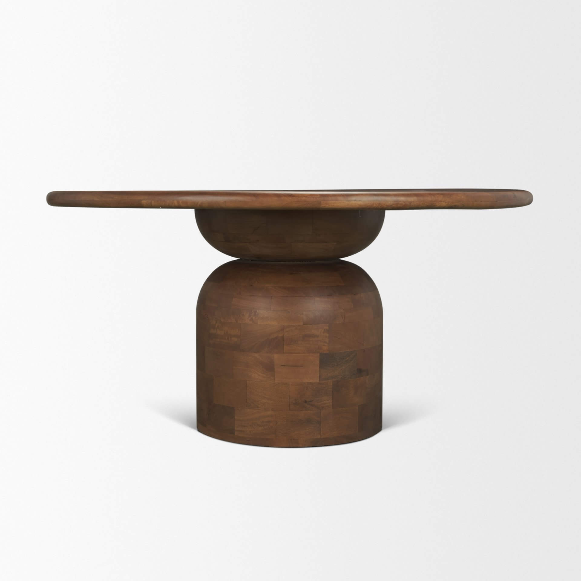 MERCANA ATLAS 60" MID-BROWN ROUND TABLE 71217-AB king city