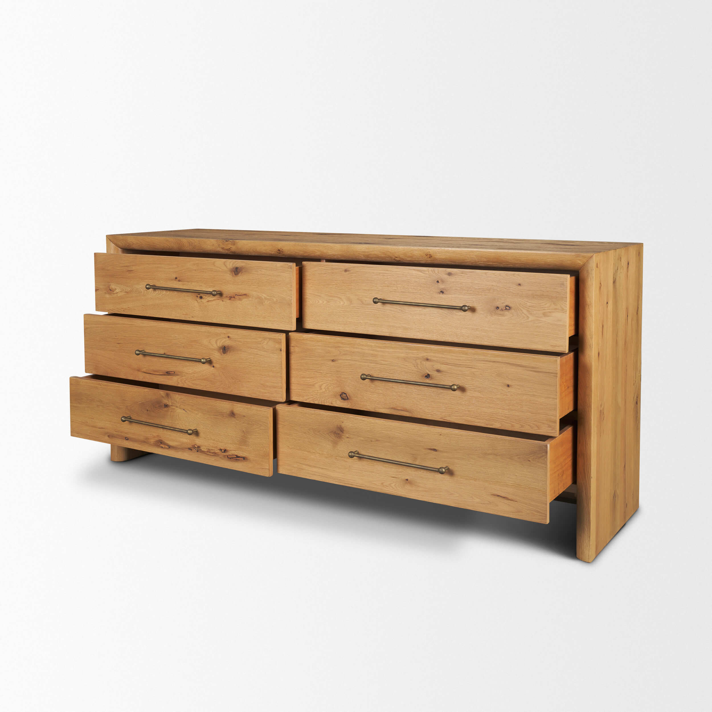 MERCANA BELFORD LIGHT BROWN OAK DRESSER 71237 caledon
