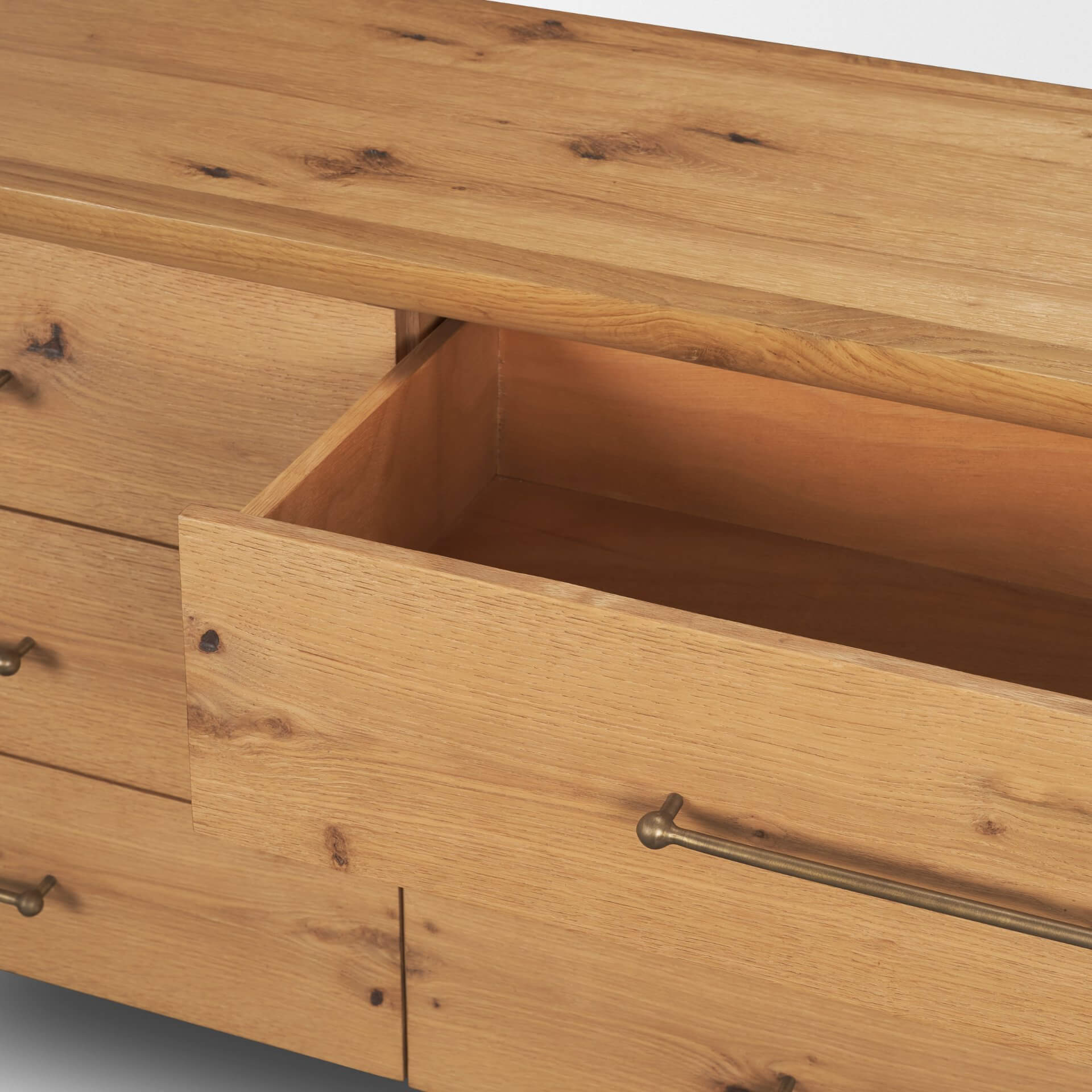 MERCANA BELFORD LIGHT BROWN OAK DRESSER 71237 caledon