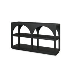 MERCANA BELA ARCHED CONSOLE TABLE BLACK 71140 oakville