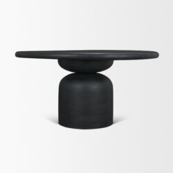 MERCANA ATLAS 60" BLACK ROUND TABLE 71218-AB kleinburg