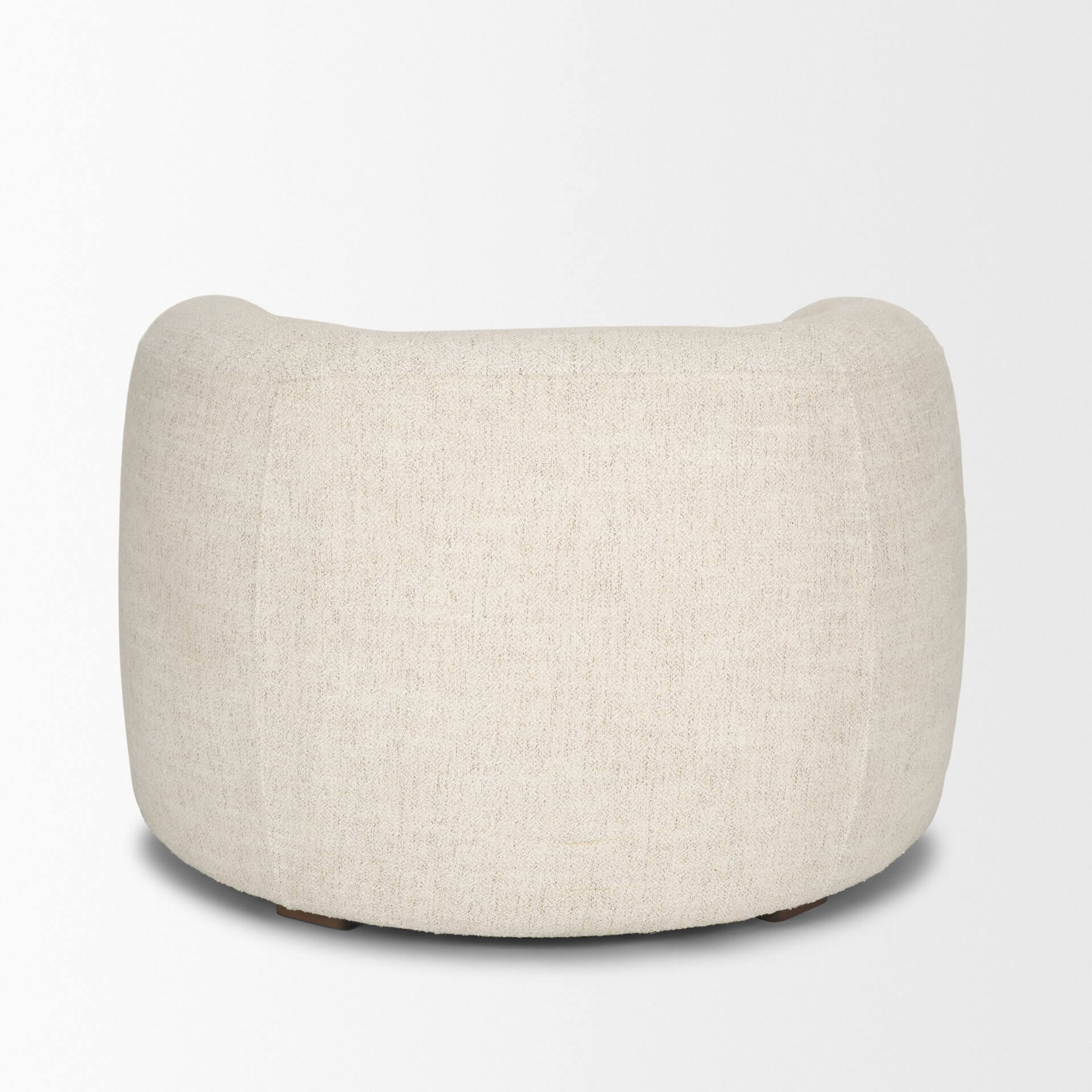 MERCANA KORNELIA OATMEAL BARREL ACCENT CHAIR 71199 toronto