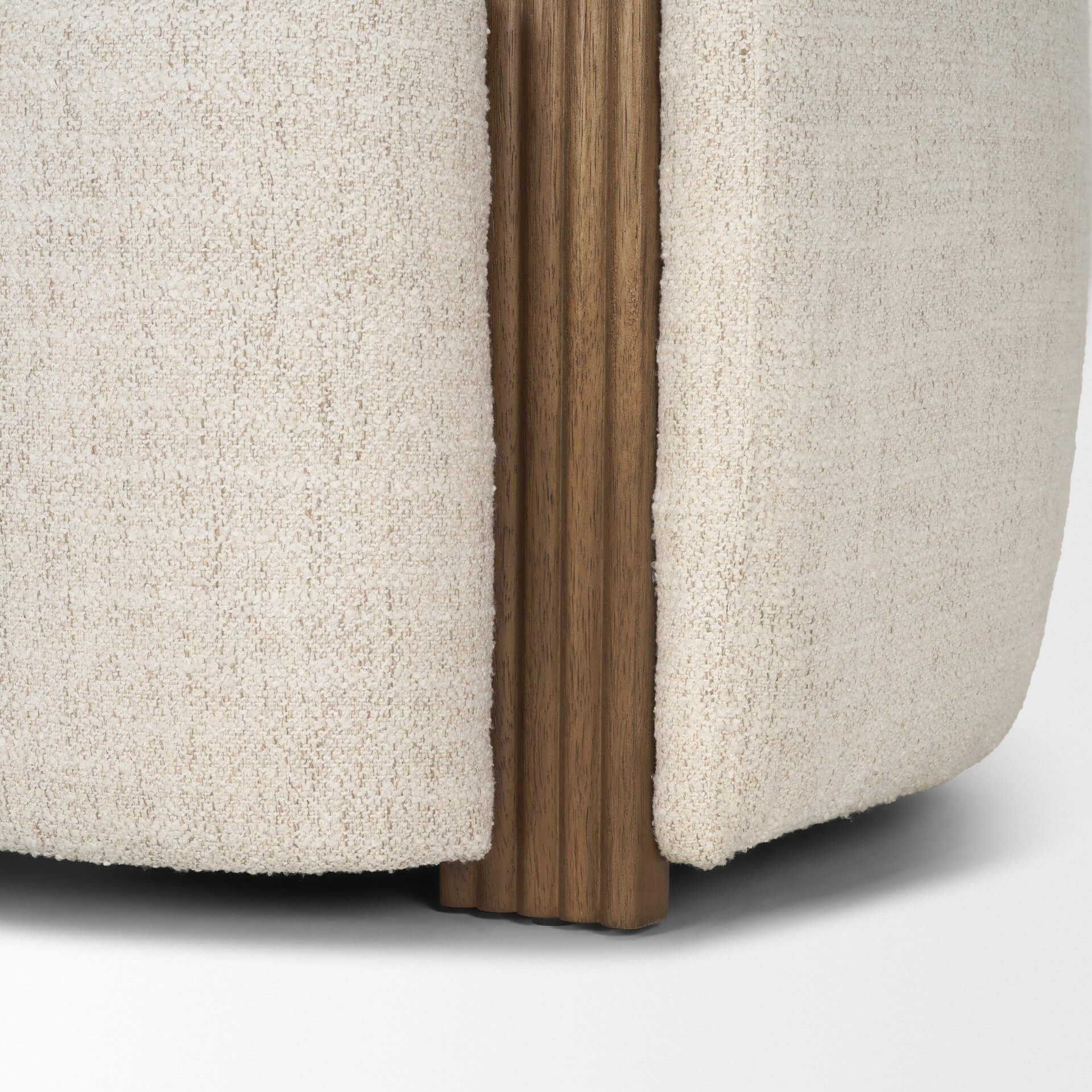 MERCANA KORNELIA OATMEAL BARREL ACCENT CHAIR 71199 toronto