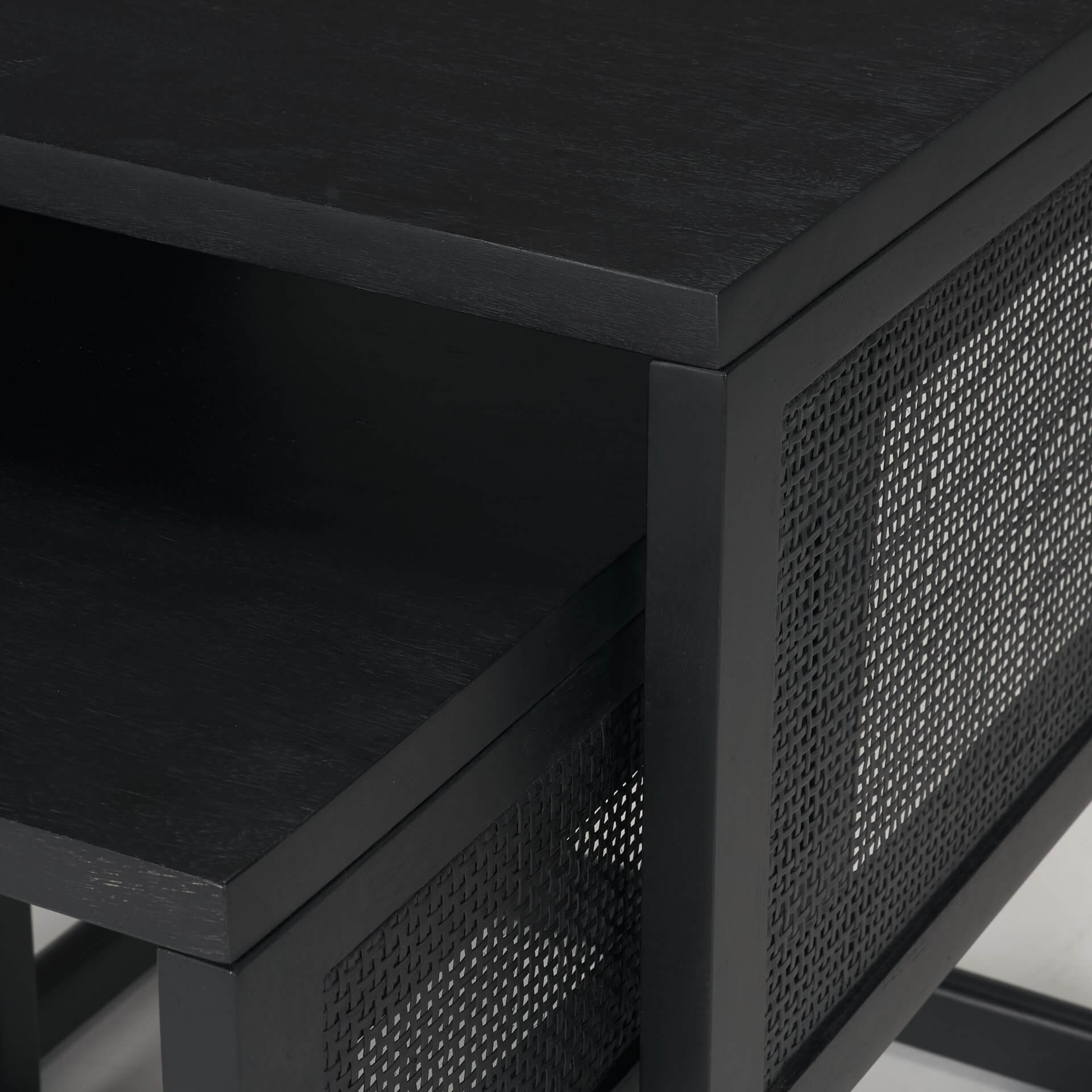 MERCANA GRIER NESTING TABLES BLACK 71147 vancouver