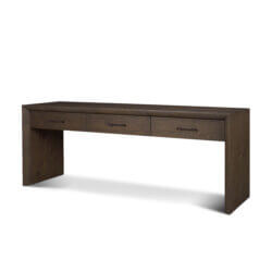 MERCANA BELFORD LIGHT BROWN OAK CONSOLE TABLE 71234 quebec city