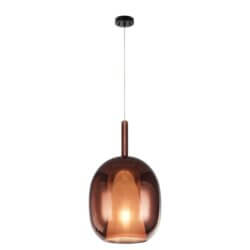 ARTCRAFT DUSK PENDANT ESPRESSO GLASS AC11219EC uxbridge