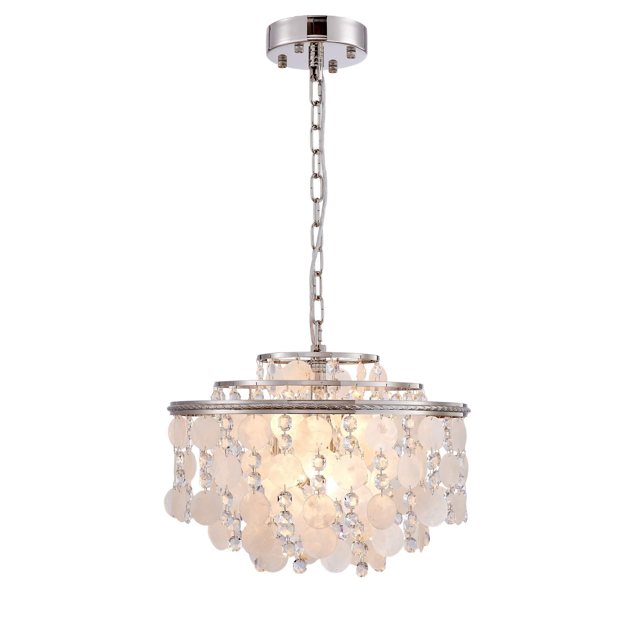 ARTCRAFT AVARA 6 LT CHANDELIER AC12072PN perth
