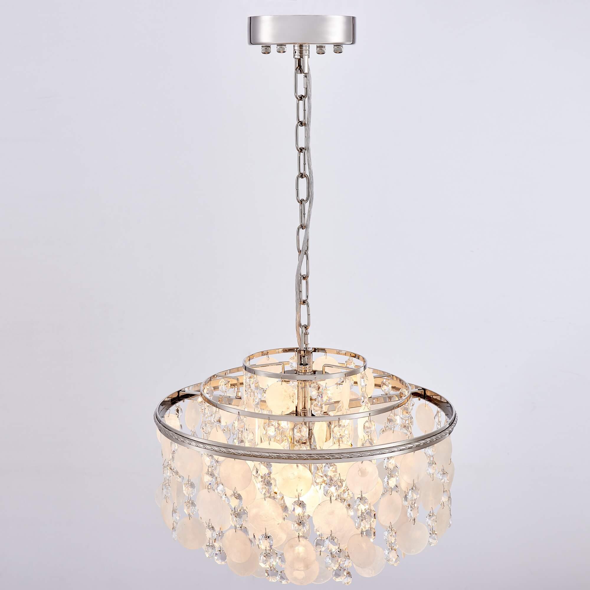 ARTCRAFT AVARA 6 LT CHANDELIER AC12072PN perth