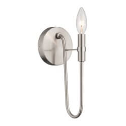 ARTCRAFT FOUNDRY SCONCE NICKEL AC12221BN trenton