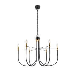 ARTCRAFT FOUNDRY CHANDELIER BRASS AC12226BB etobicoke