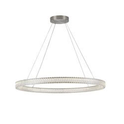 ARTCRAFT CHEVRON PENDANT 40" LED AC5053BN london