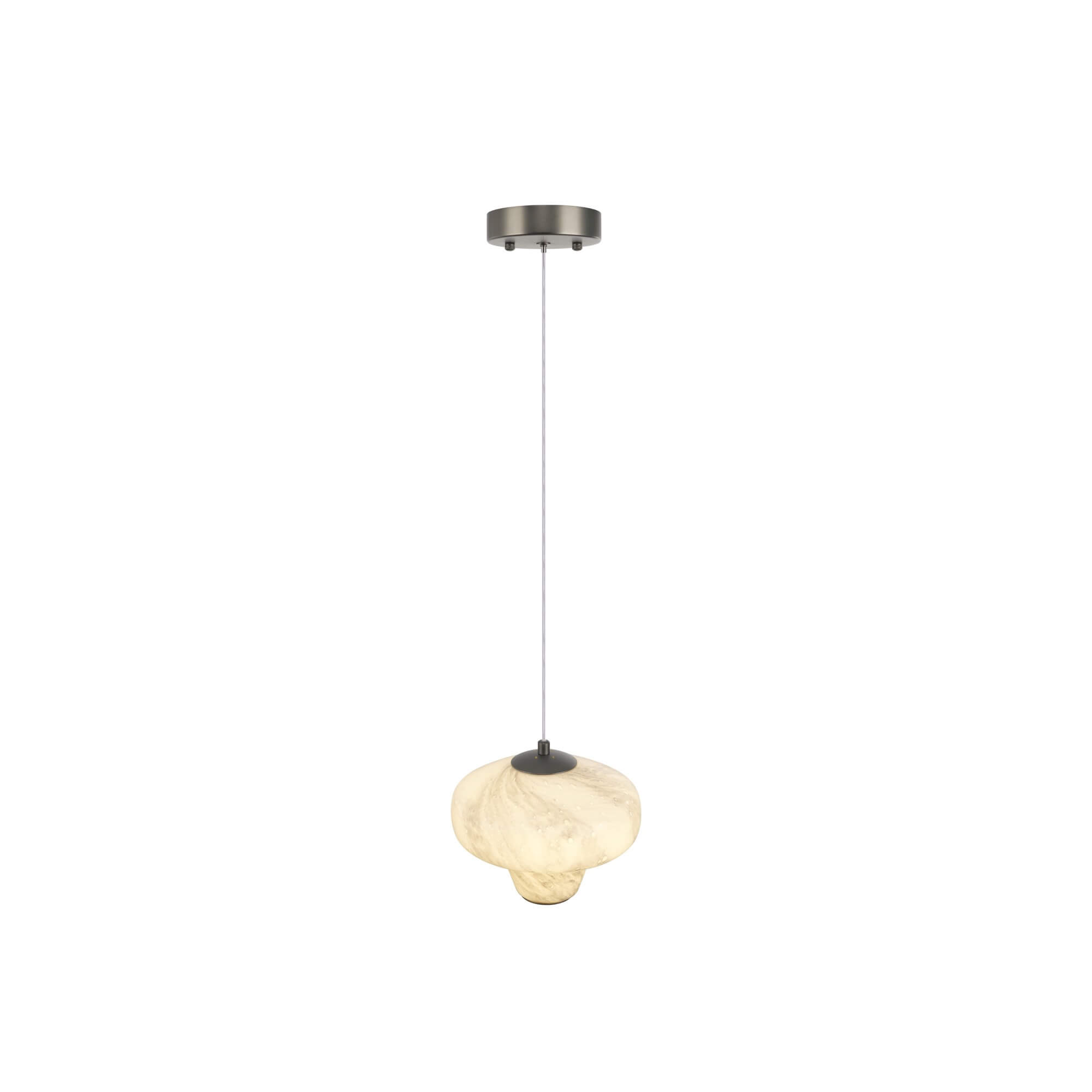 ARTCRAFT SOLARA 1 LT PENDANT LED AC5080GR vancouver