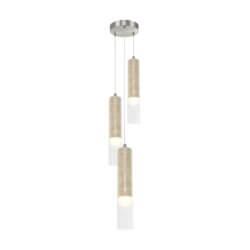 ARTCRAFT ZARA 3 LT PENDANT LED AC5103BN aurora
