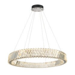 ARTCRAFT ALYA CHANDELIER LARGE LED AC5132PN godridge