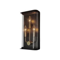 ARTCRAFT STONEGATE OUTDOOR SCONCE AC8971BK port elgin