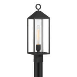 ARTCRAFT PORTSIDE OUTDOOR POST LIGHT AC8983BK vancouver