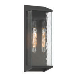 ARTCRAFT AZURE BAY OUTDOOR SCONCE AC9281BK woodbridge