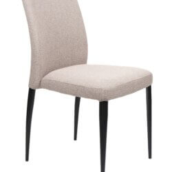 FURNISHINGS MATE DENNY CHAIR SET OF TWO LATTE DC 5000-LA-MB quebec city