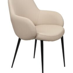 FURNISHINGS MATE EMMA CHAIR SET OF TWO NATURAL DC-503-NA-MB ottawa