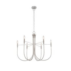 ARTCRAFT FOUNDRY CHANDELIER NICKEL AC12226BN port elgin