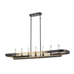 DVI LIGHTING ALETHEIA HYBRID LED LINEAR BRASS DVP46302BR+GR-CCT burlington
