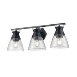 DVI LIGHTING SUNNYBROOK 3 LT VANITY EBONY CRACKLE DVP47443EB-CRK monton