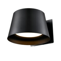DVI LIGHTING DRUMLINE 8" OUTDOOR SCONCE LED DVP47772BK vaughan