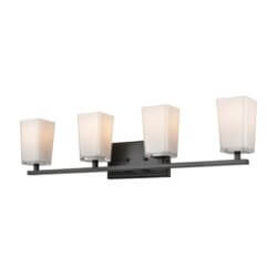 DVI LIGHTING RIVERSIDE 4 LT VANITY EBONY DVP47944EB-SSOP montreal