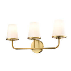 DVI LIGHTING KANATA 3 LT VANITY BRASS DVP48043BR-OP edmonton