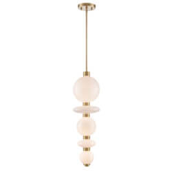 DVI LIGHTING CORSAIR PENDANT LED BRASS DVP48110BR-TO calgary