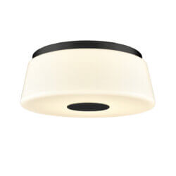 DVI LIGHTING ROBSON HALL 15.5" FLUSH MOUNT EBONY DVP48552EB-TO gravenhurst