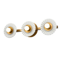 DVI LIGHTING WAVERLY VANITY HEIGHTS BRASS DVP48843BR-OP port elgin