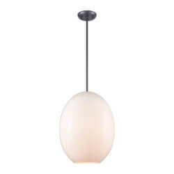 DVI LIGHTING VALOUR ROAD 13" PENDANT EBONY DVP49020EB-OP north york