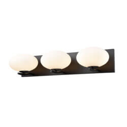 DVI LIGHTING VALOUR ROAD 3 LT VANITY EBONY DVP49043EB-OP waterloo