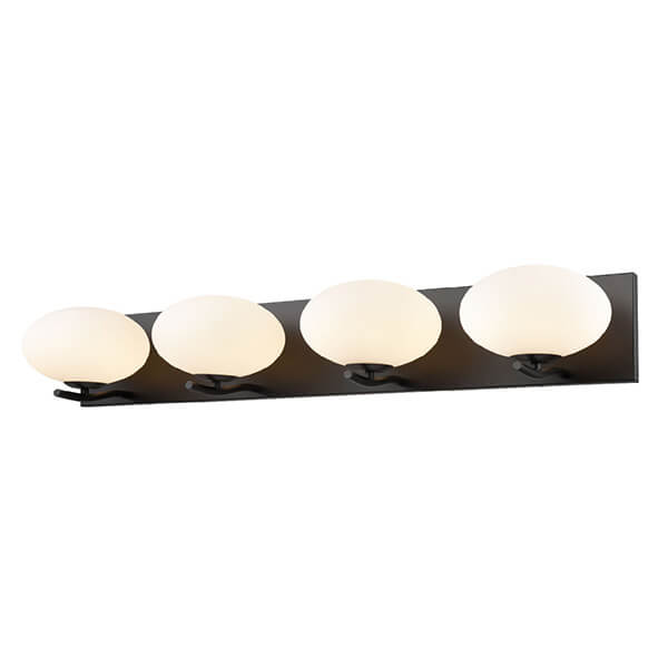 DVI LIGHTING VALOUR ROAD 4 LT VANITY EBONY DVP49044EB-OP toronto