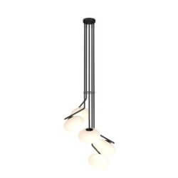 DVI LIGHTING VALOUR ROAD 19.75 LT PENDANT EBONY DVP49057EB-OP midland
