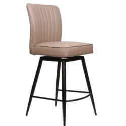 FURNISHINGS MATE GRETTA COUNTER STOOL LITE TAUPE SET OF TWO CS 290-LT-MB vancouver