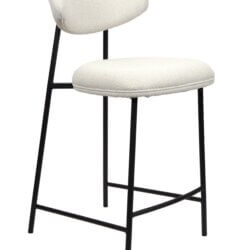 FURNISHINGS MATE LILA COUNTER STOOL (SET OF TWO) SAND CS-2301-SN-MB ottawa