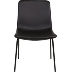 FURNISHINGS MATE LUCA CHAIR (SET OF TWO) BLACK DC-613-BL-MB monton