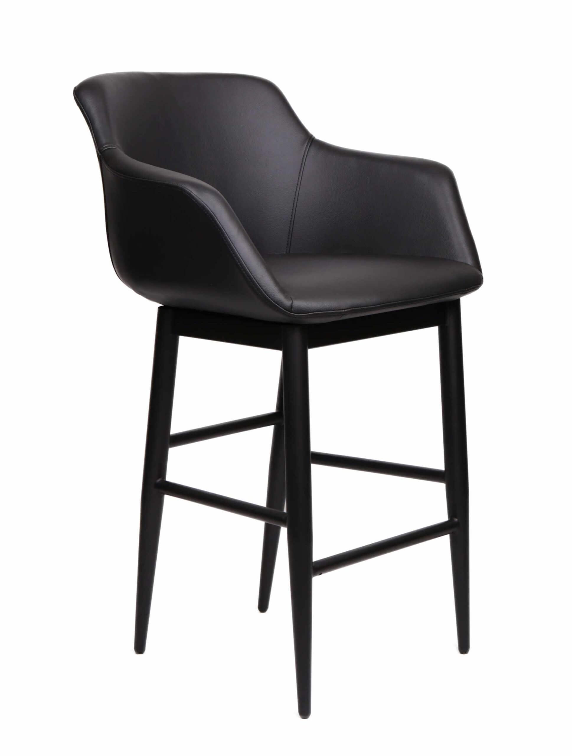 FURNISHINGS MATE OWEN COUNTER STOOL BLACK SET OF TWO CS 345-BL-BM vancouver