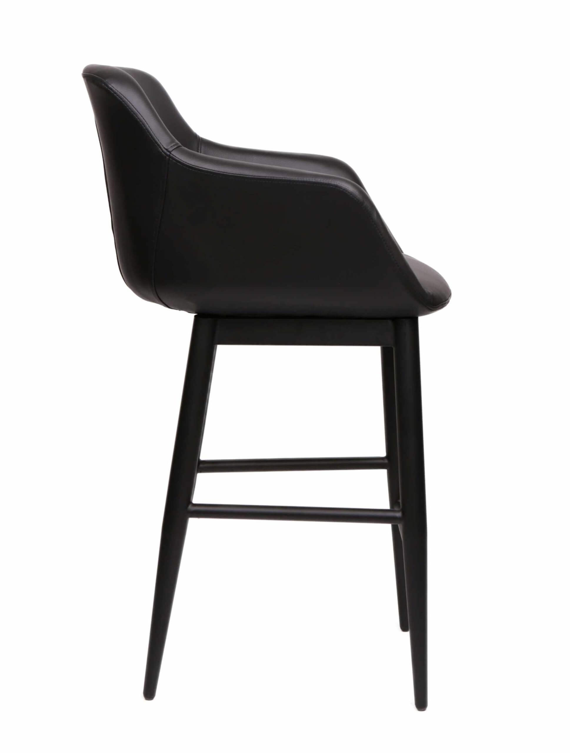 FURNISHINGS MATE OWEN COUNTER STOOL BLACK SET OF TWO CS 345-BL-BM vancouver