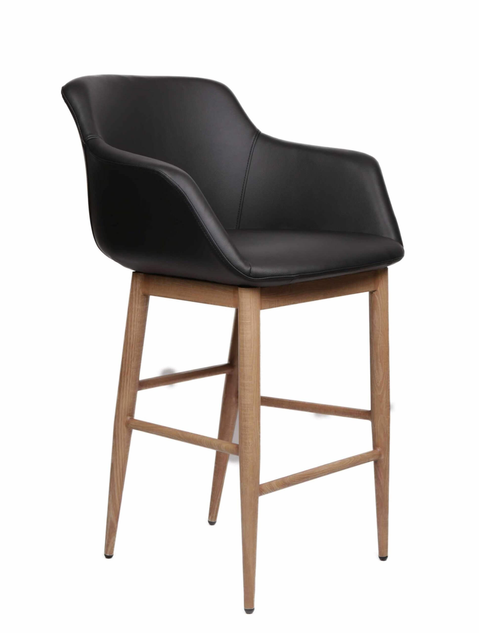 FURNISHINGS MATE OWEN COUNTER STOOL BLACK SET OF TWO CS 345-BL-WO kelowna